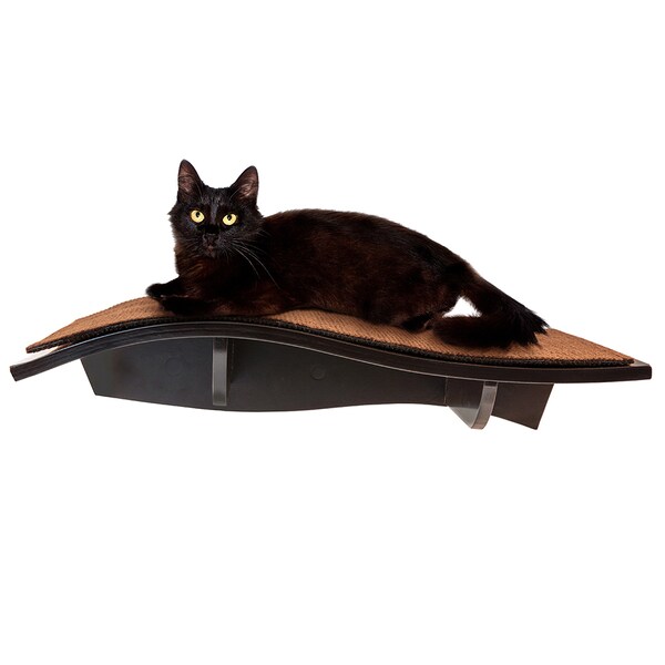 Arf Pets Wall-Mounted Wooden Cat Perch Shelf APCTPRCH - main